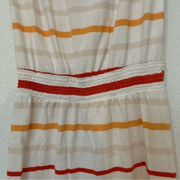 2/$30 Old Navy Midi- Maxi Strapless Dress Striped Cotton Modal SZ XS - Picture 3 of 11